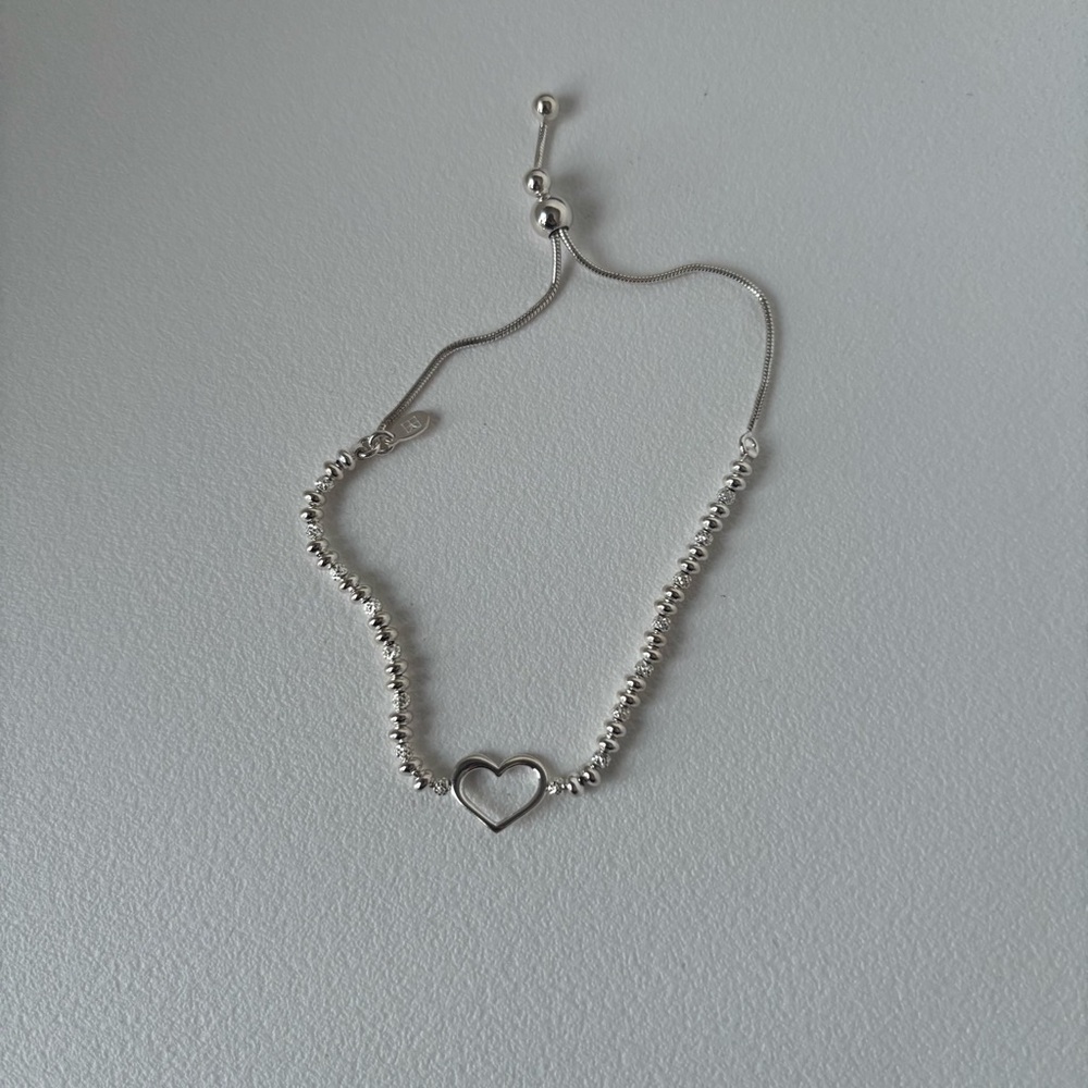 Michael Hill Silver Heart Bracelet